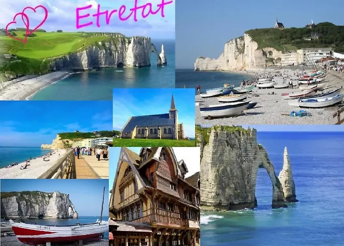 Entre Le Pont 9 Et L\'Eveque , Les Hauts De Honfleur, Piscine, Wifi Et Parking Gratuits