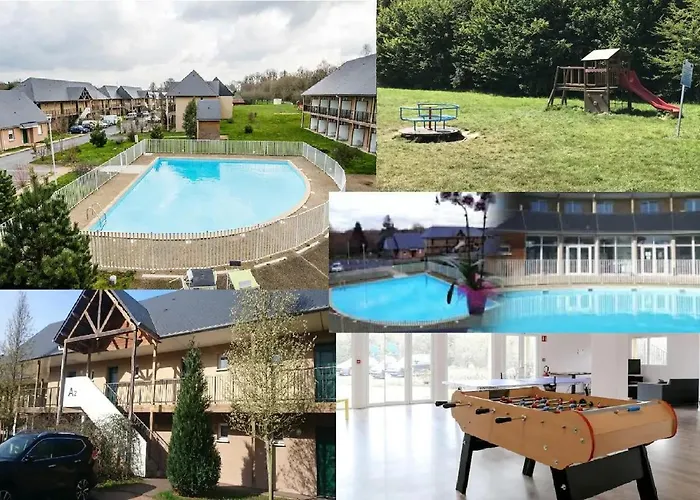 Entre Le Pont 9 Et L\'Eveque , Les Hauts De Honfleur, Piscine, Wifi Et Parking Gratuits